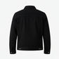 Mens Black Cotton Trucker Jacket